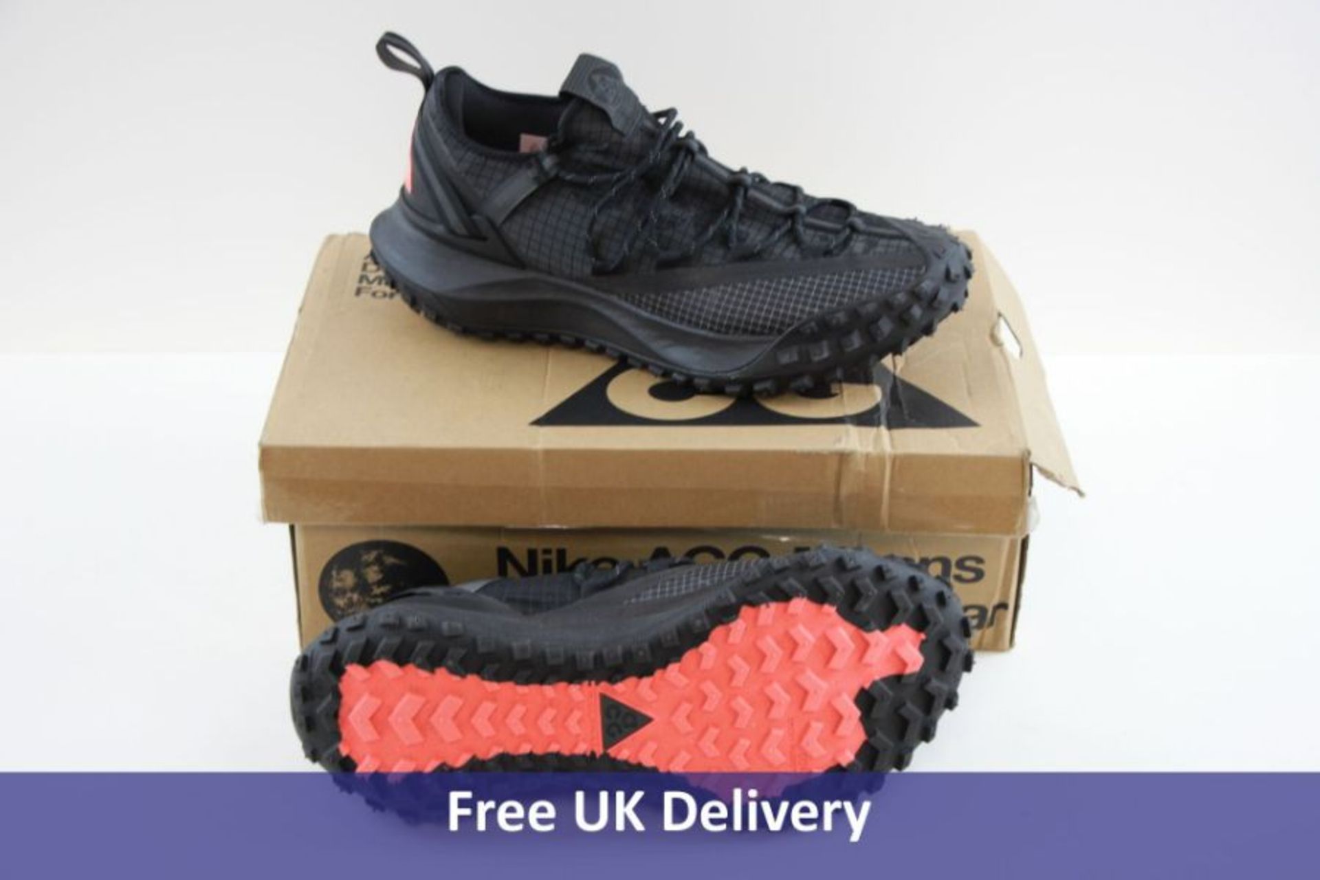 Nike Men's ACG Mountain Fly Low Trainers, Anthracite Black, UK 10.5