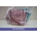 Two Items of Women's Dolls Kills Clothing to Include 1x Laf Angel Baby Pant Set, Blue and 1x Love Le