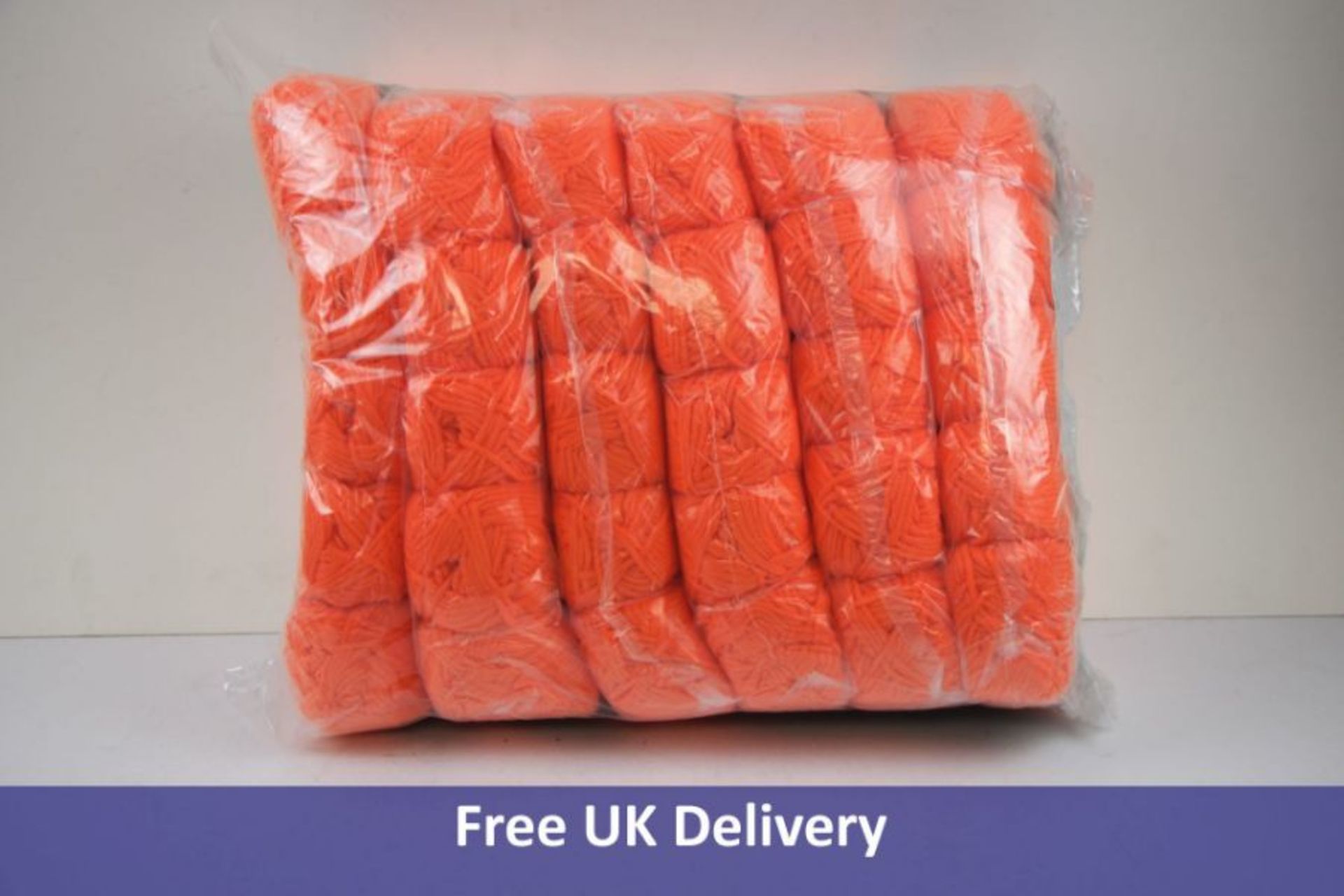 Six Packs of 5 Scheepies Chunky Monkey Wool, Neon Orange