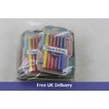 Six Lots of Paper Mate Flair Pastel Pens, 4x 12 Pack & 2x 6 Pack