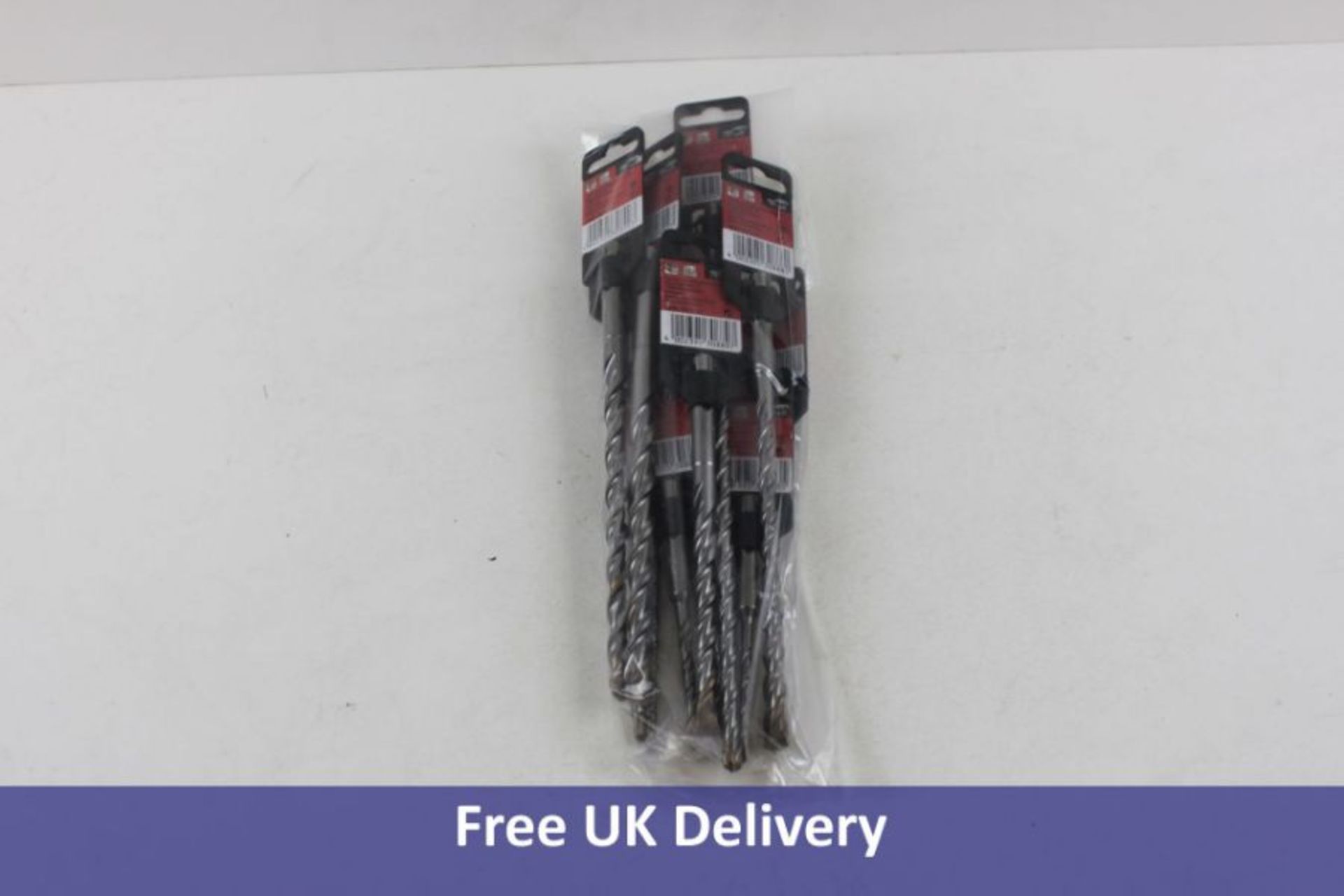 Eleven Milwaukee M12 SDS-Plus Drill Bits, Various Sizes