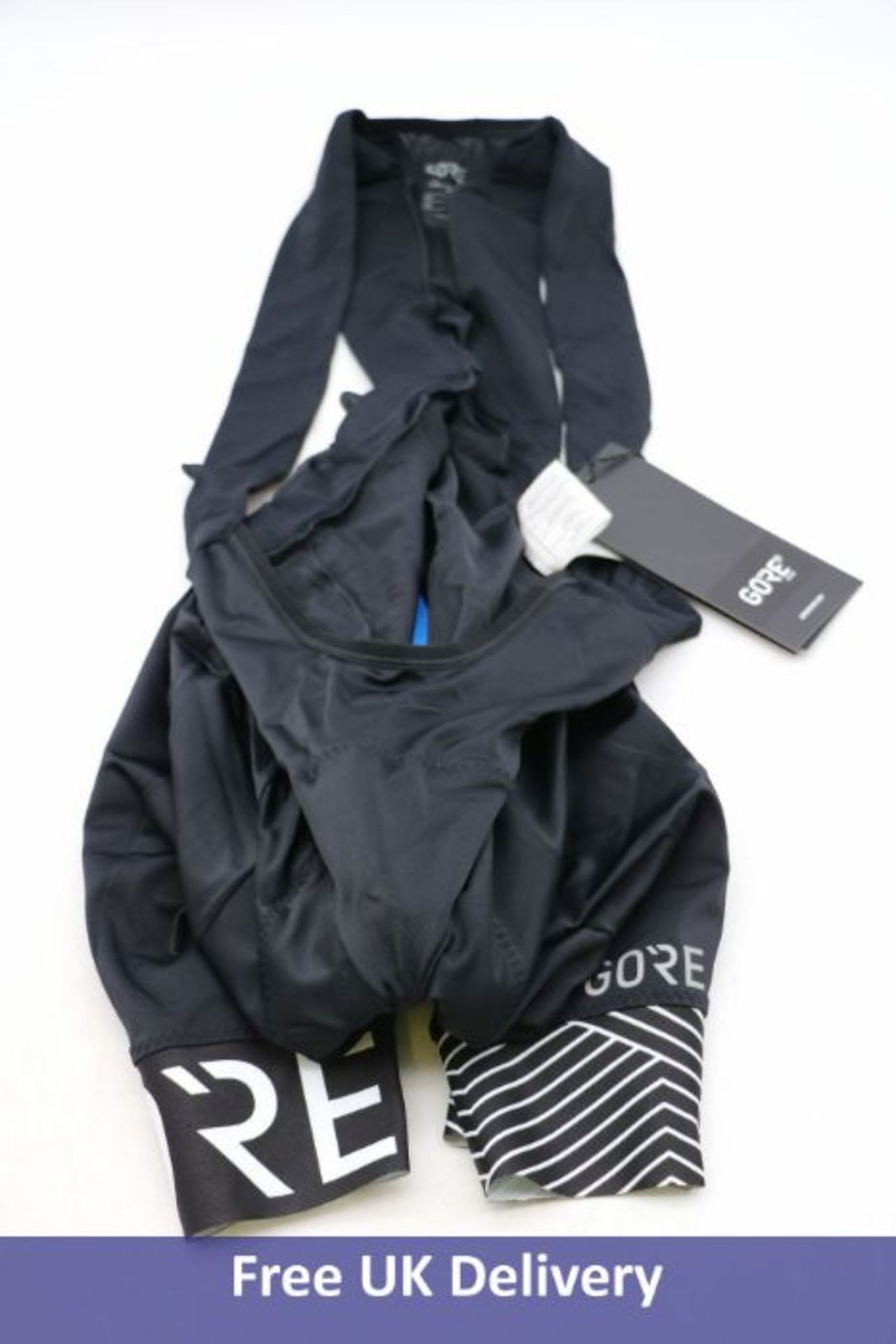 Two Gore Wear C5 Optiline Bib Shorts, Black, UK M - Image 2 of 2