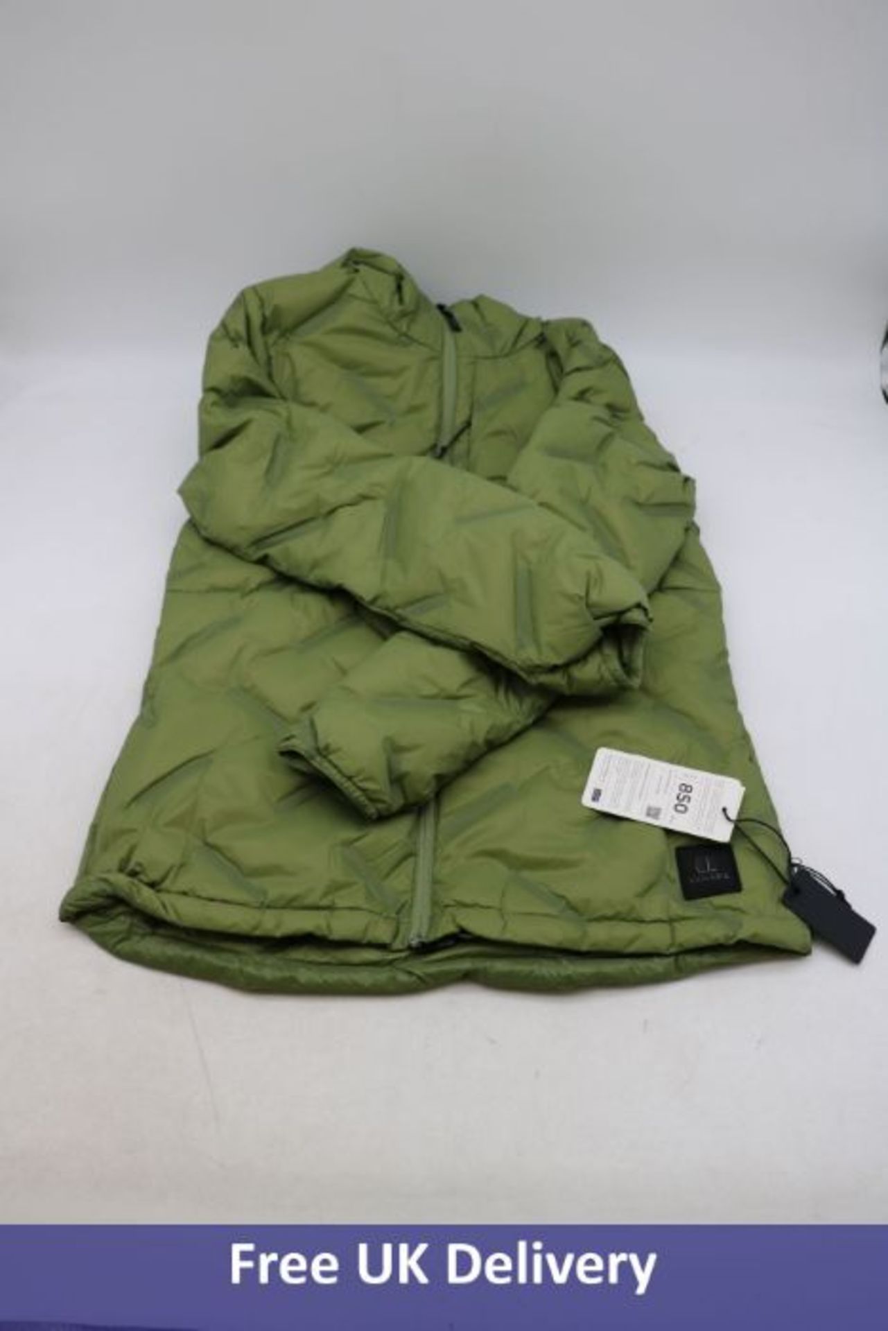 Armada Men's New Hybrid Insulator Zip Up Hoodie Jacket, Green, Size M
