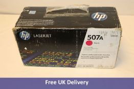 HP CE403A 507A Original LaserJet Toner Cartridge, Magenta