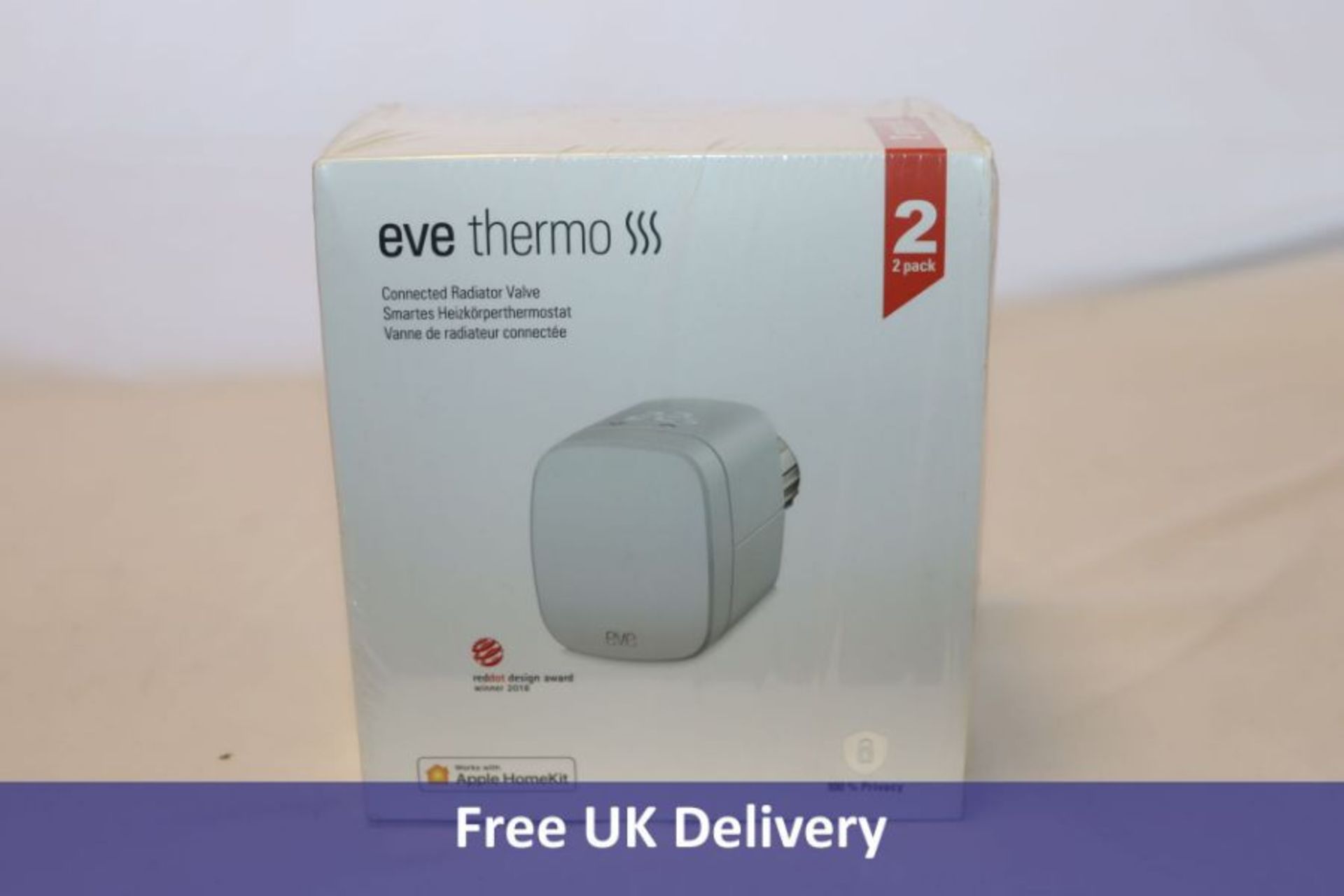 Two Eve Thermo Smart Radiator Valves