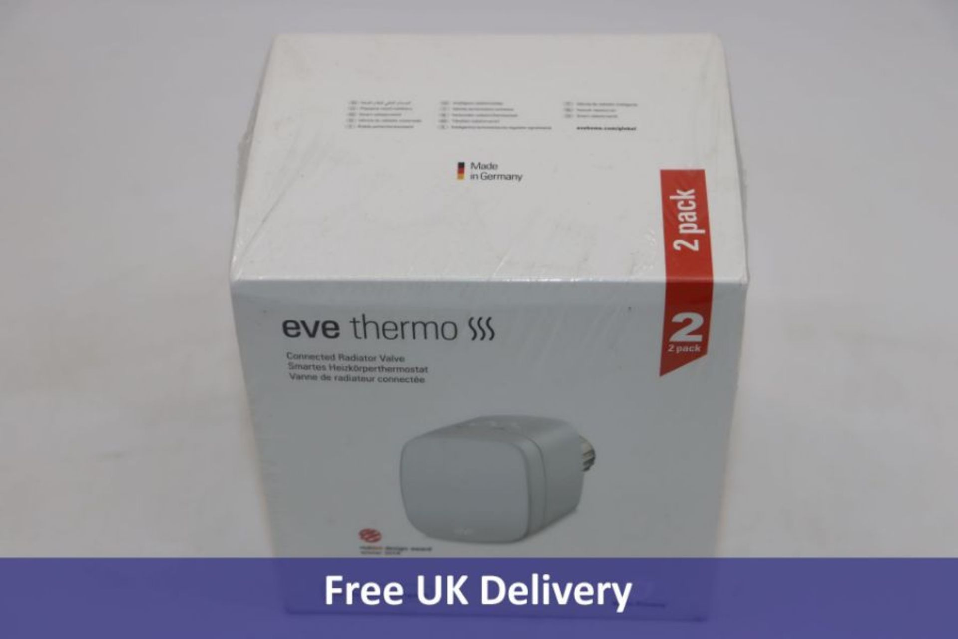 Two Eve Thermo Smart Radiator Valves