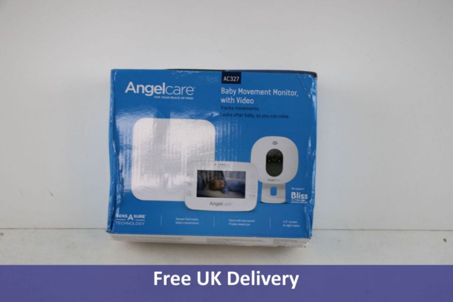 Angelcare AC327 Baby Movement Monitor with Video