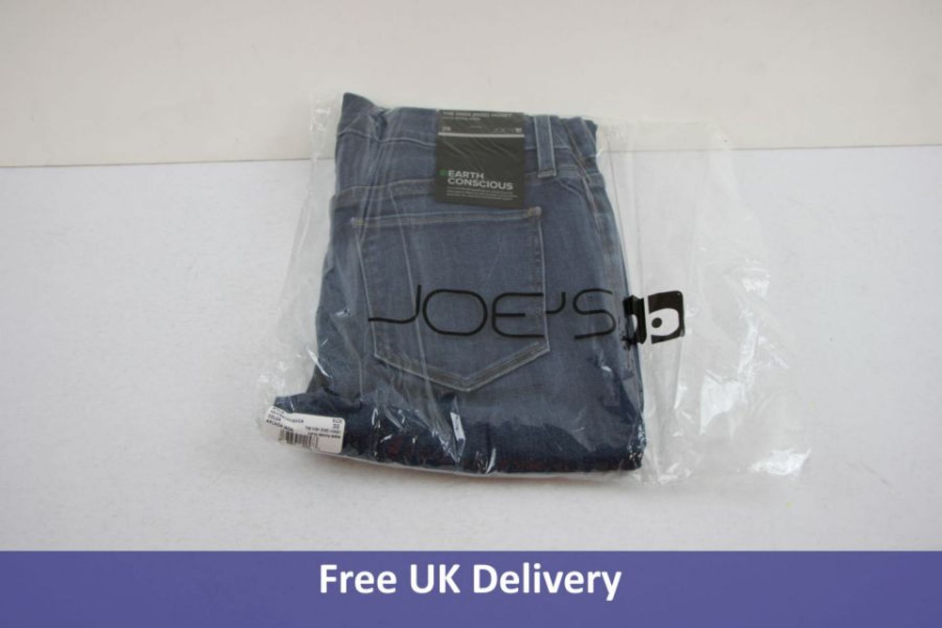 Joe's Jeans Women's The High Rise Honey Curvy Jeans, Blue, UK 14