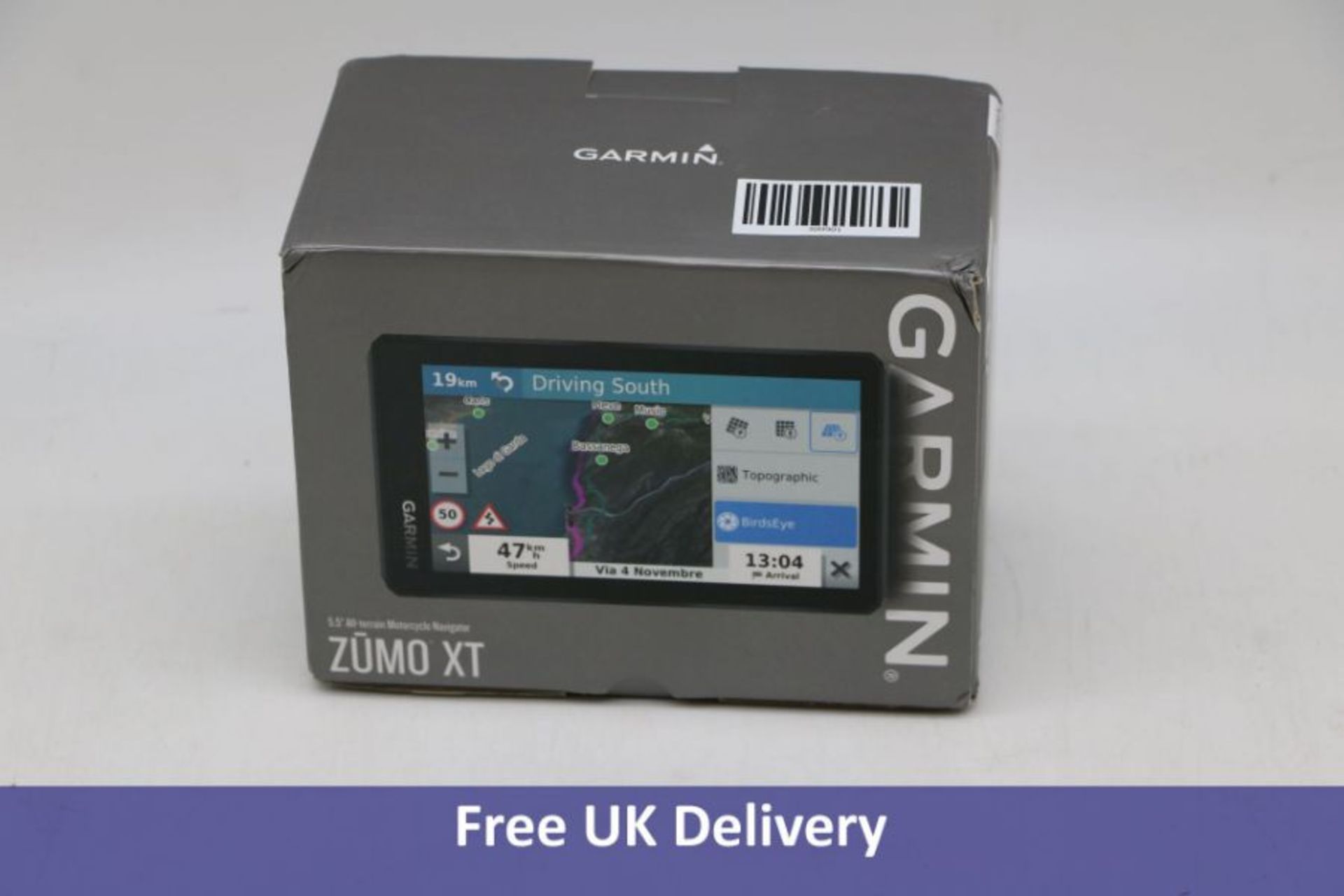 Garmin Zumo XT All-Terrain Motorcycle Sat Nav, 5.5-inch, Black