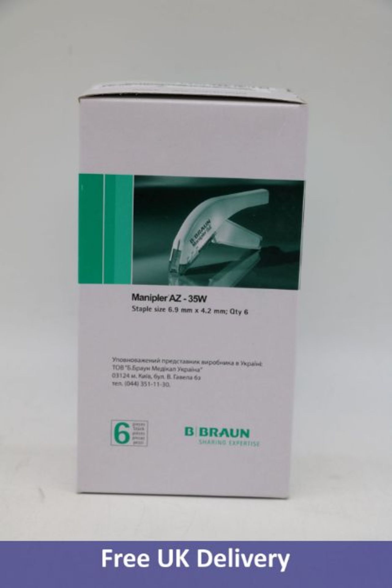 Four Braun Manipler AZ – 35W Skin Staplers, 6 Per Pack - Image 2 of 2