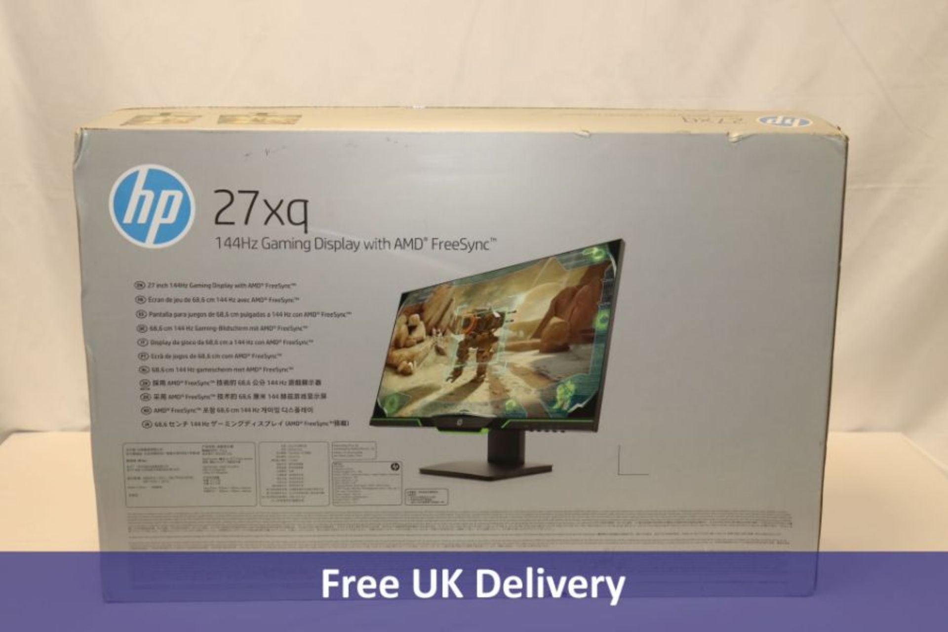 HP 27xq Moniter, 27inch, 144Hz