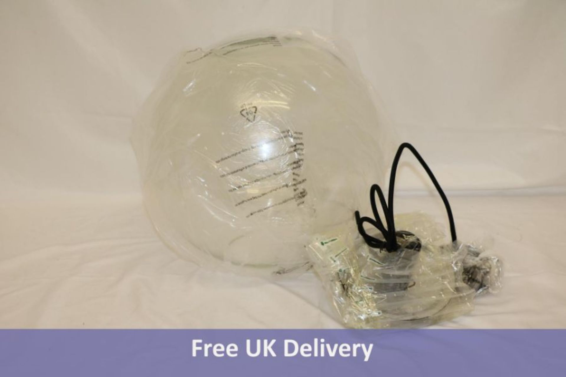 Four Qazqa Lamp items to include 1x Lynn Modern Floor Lamp 2 lights H 1560 mm, Gold/brass, 1x Pallon - Image 2 of 5