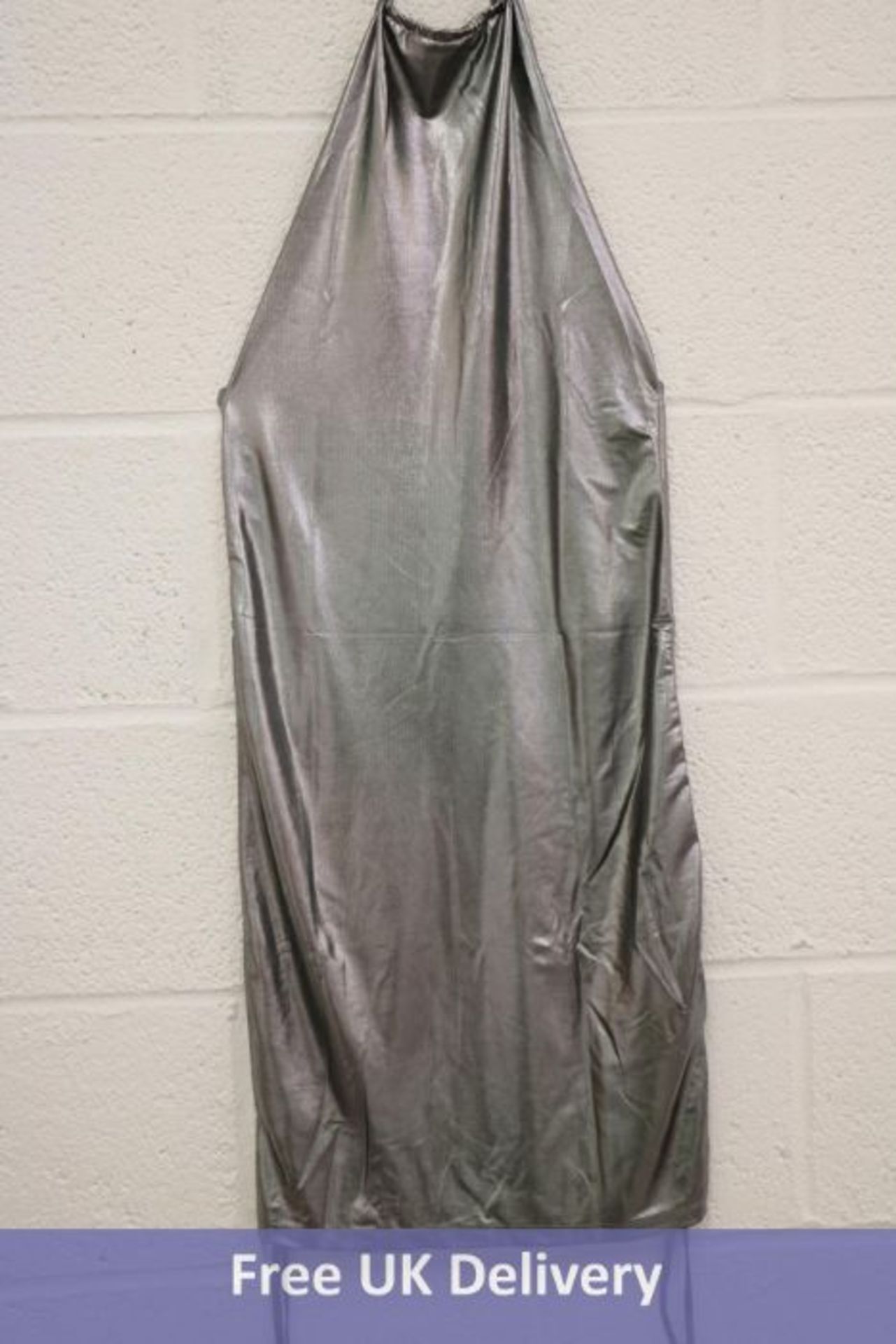 Four Motel Women's Nowa Dress, Silver Metalic, Size L - Image 2 of 2