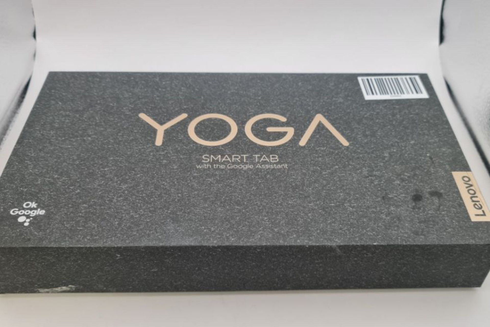 Lenovo Yoga Smart Tab with Google Assistant YT-X705F, 3GB RAM, 32GB Storage, Iron Grey. Used, boxed