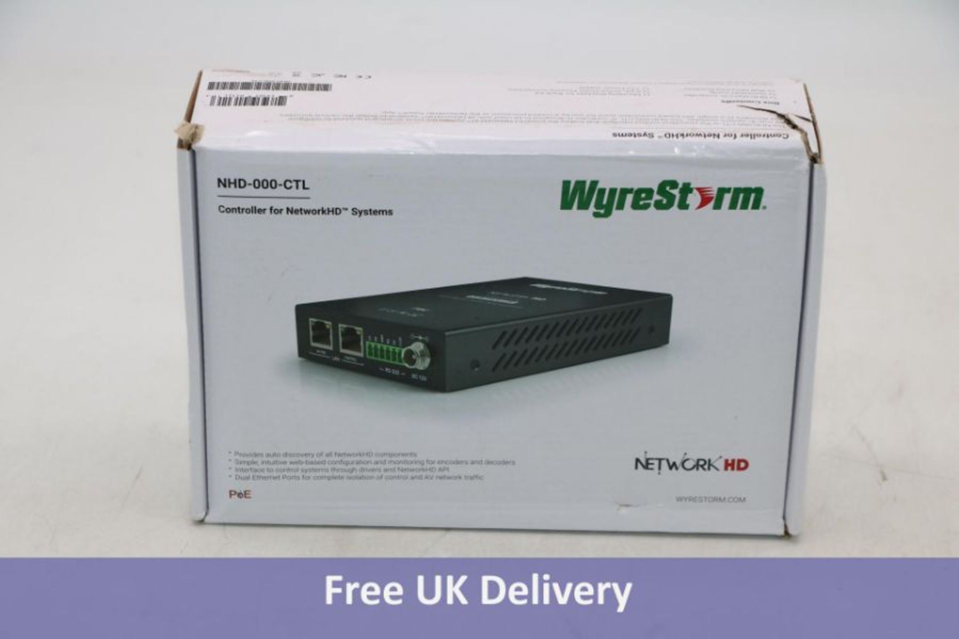 Wyre Storm NHD-000-CTL Video IP Controller, Black