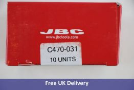 Box of Ten JBC C470031 Tip Cartridges