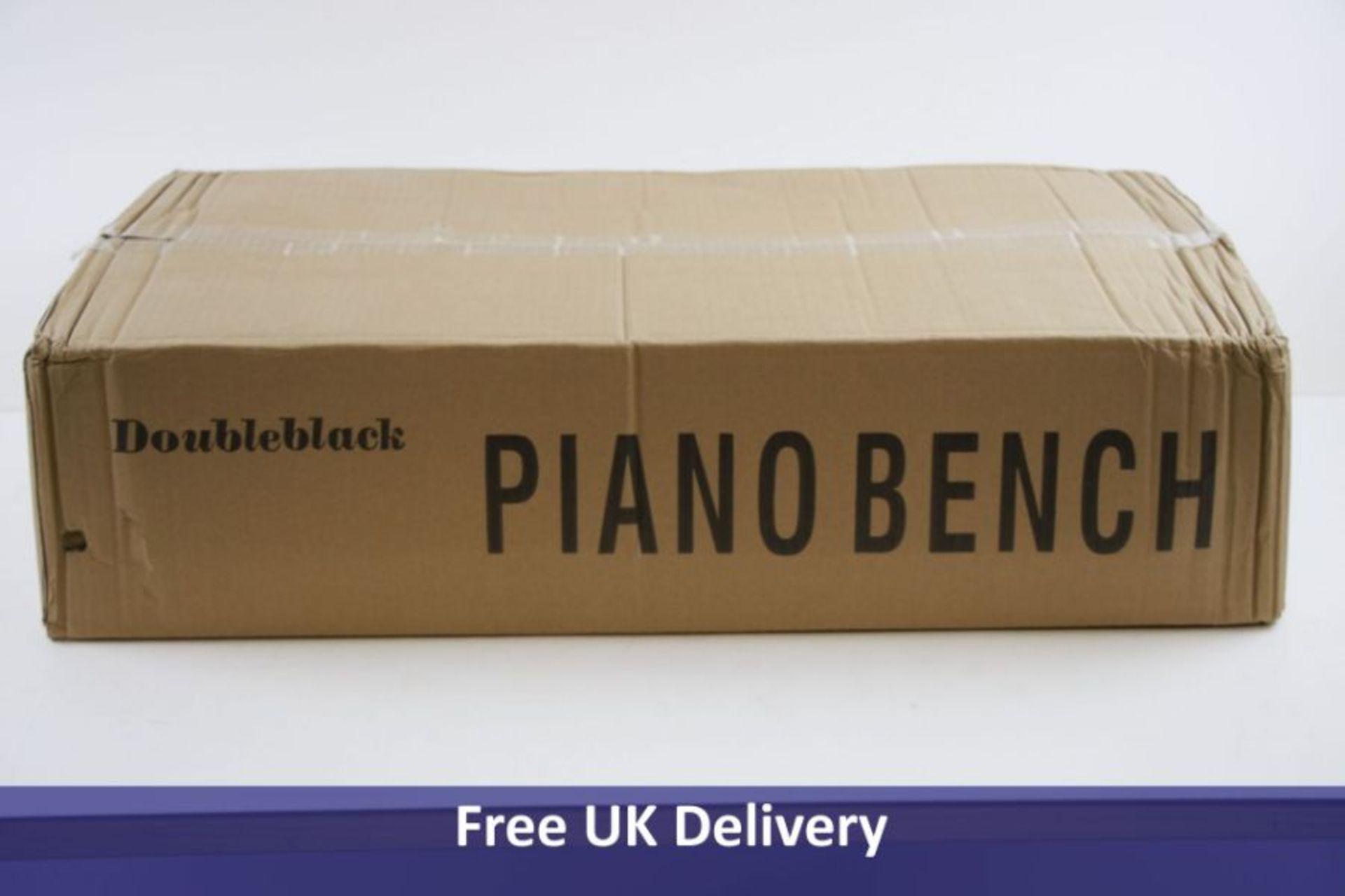 Doubleblack Piano Bench, 68x34x16.5cm, Black