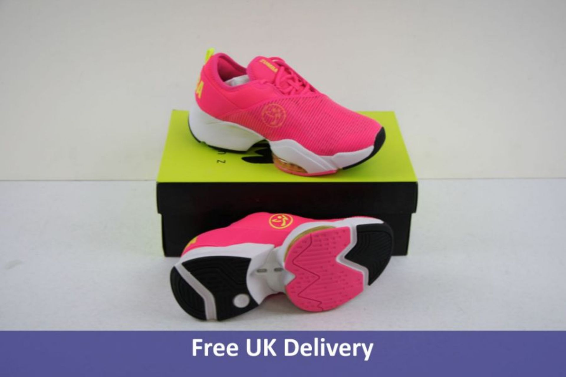Zumba Women's Air Stomp Trainers, Pink, UK 10.5