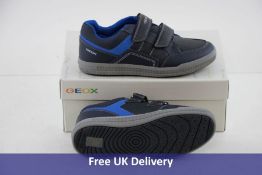 Geox Kids J Arzach B Shoes, Navy, Royal, UK 5