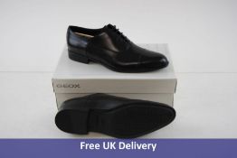 Geox Men's Laced Shoes, Black, UK 10