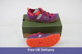 Keen Children's Sandals Moxie Summer Sandals, Purple, Wine, Nasturtium, UK 1