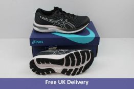 Asics Children's Gel-Cumulus 22 Gs Trainers, Black and Carrier Grey, UK 6. Box damaged
