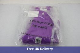 Three Les Coyotes De Paris Girl's Lino Cycling Shorts, Retro Purple, Size 10 Years