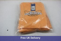 Seven Children's Adidas Sport Collection Graphic T-Shirts, Orange, Age 4-5