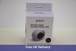 Six Boxes of Joeji's Retractable laundry line 2 x 15 meters, Outdoor Solid Clothes Line, Clothesline