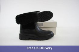 Geox Children's Boots J Casey Girl J04AFC WPf, Black, UK 13