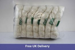 Seven Packs of 5 Scheepjes Chunky Monkey Wool, Cream