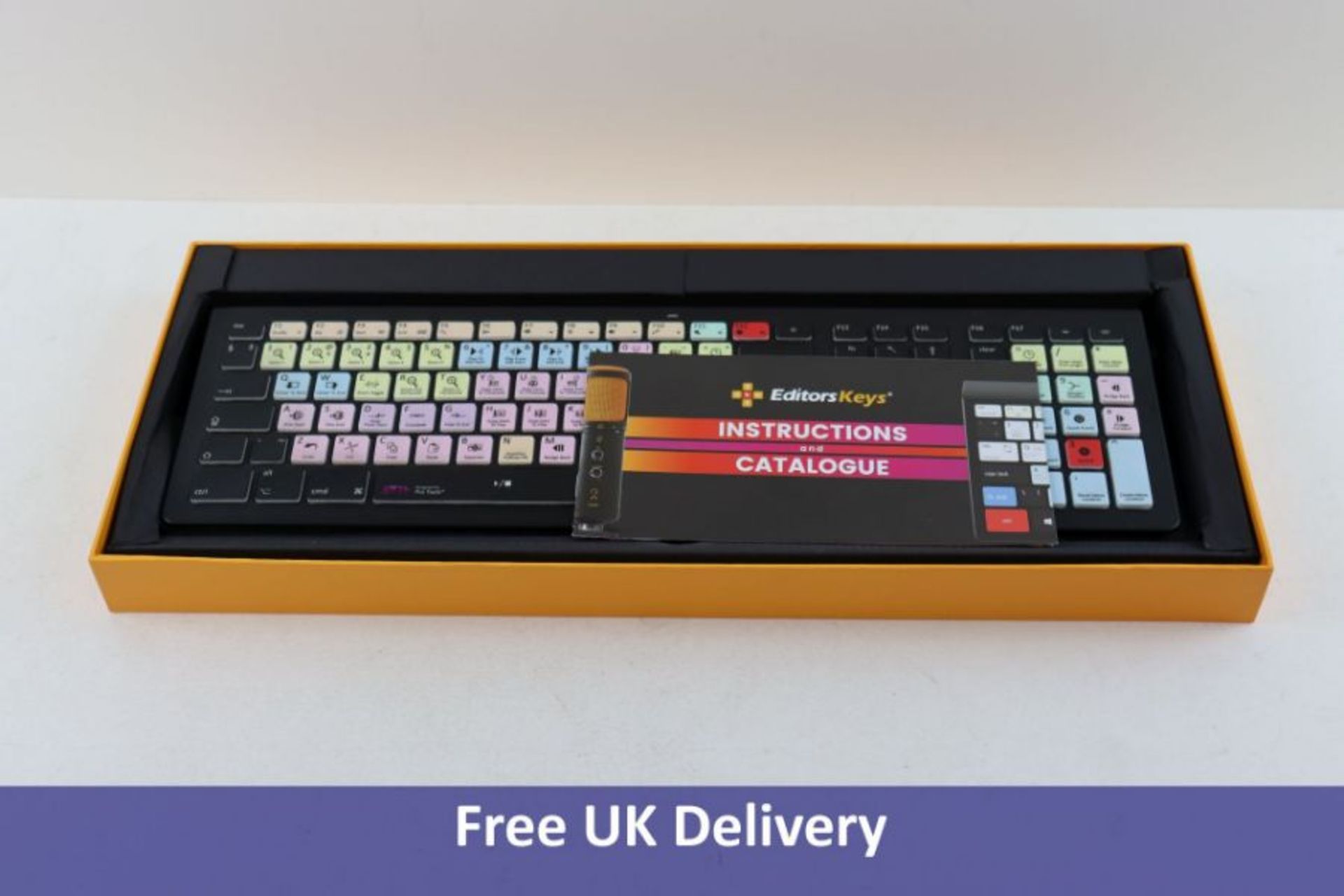 Editors Keys Backlit Editing Keyboard for Avid Pro tools - Mac UK