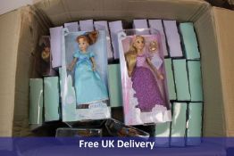 Twenty Eight Disney Doll Toys to Include 10x Disney Princess Rapunzel Dolls and 18x Disney Princess