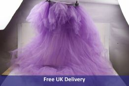 Sugar Thrillz Nymph Princess Tulle Skirt, Lavender Light Purple, Size L