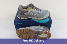 Asics Gel Resolution 7 Women's Trainers, White and Silver, UK 4.5