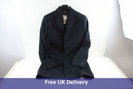 J Crew Ludlow topcoat in Wool-Cashmere, Navy, Size 40R