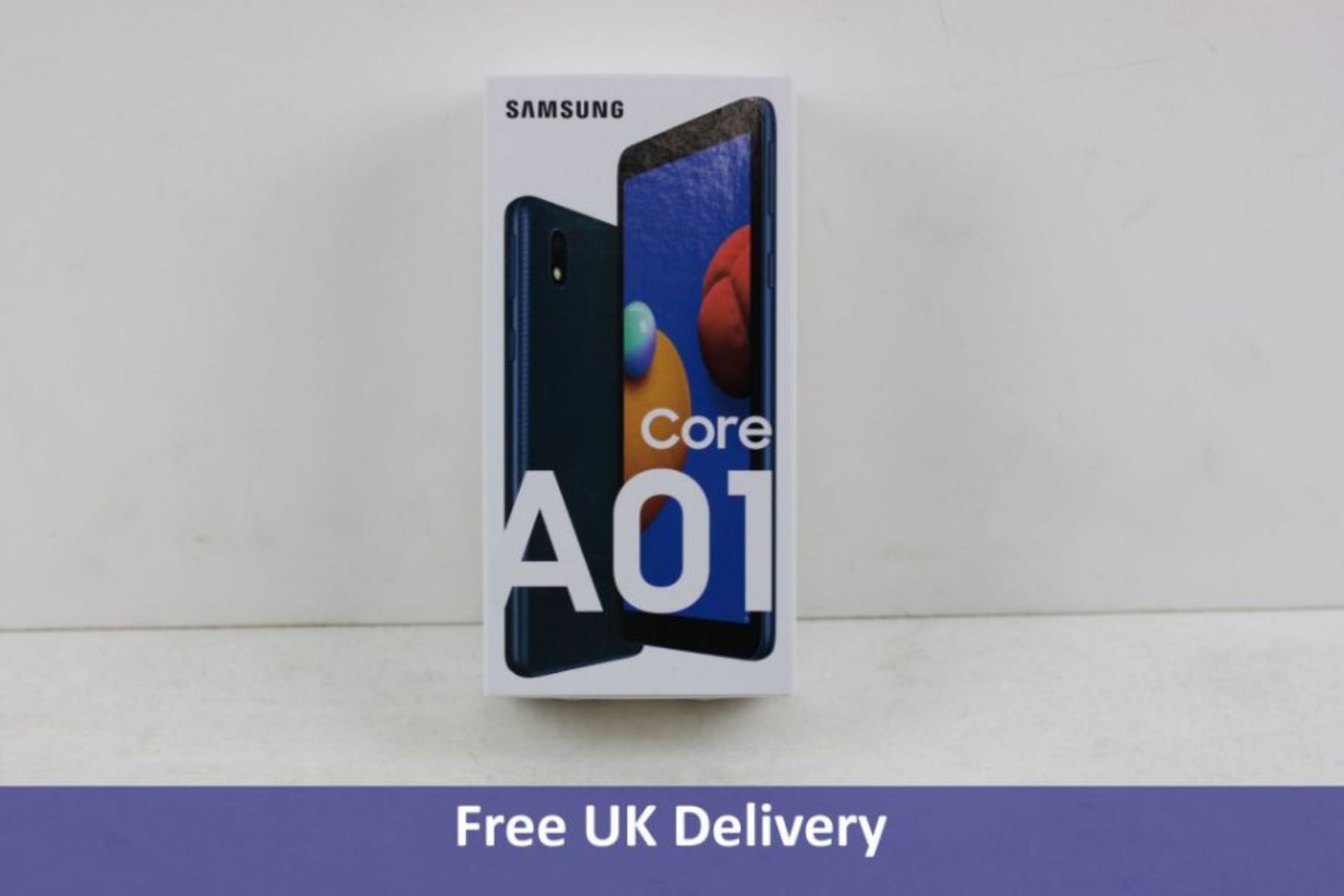 Samsung A013G-DS Galaxy A01 Core Dual LTE Phone 16GB 1GB RAM Blue (8806090680342)