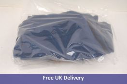 Hukka Women's Cuffed Bottom Parachute Trousers, Blue, UK 8