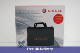 Four Singer Original Extra Strong 600D Nylon Sewing Machine Bags, Black