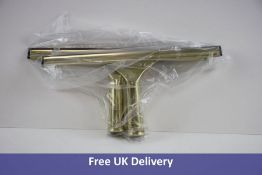 Two Lee Valley Brass Squeegees 12", Brass