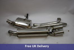 TA Technix EVOOBC4A Stainless Steel Exhaust System For Vauxhall/Opel Omega B