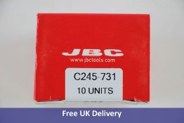 Box of Ten JBC C245731 Chisel Cartridges, 0.6 x 0.3mm