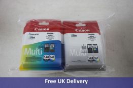 Four Canon Ink Cartridge Packs