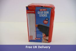 Four Boxes of Brackit Hot Melt Glue Gun Sticks 120 Packs 11mm x 255mm Extra Long