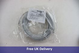 Sixteen Weidmuller Networking Cables, 15 m, Grey, IE-C6FP8LD0150M40M40-D
