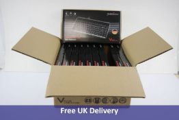 Ten Perixx Periboard-409 Mini Keyboards