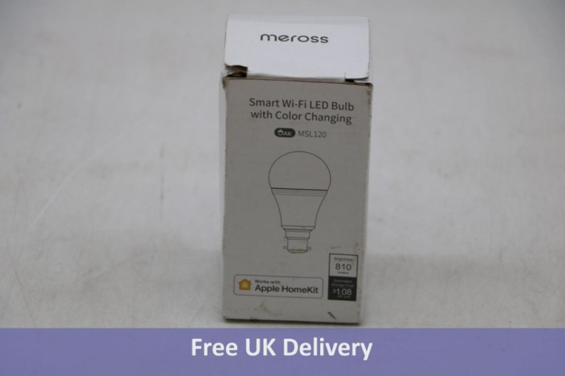 Sixteen Meross Smart Wi Fi LED Bulbs With Colour Changing, 810 Lumens, works With Apple Home Kit - Image 2 of 4