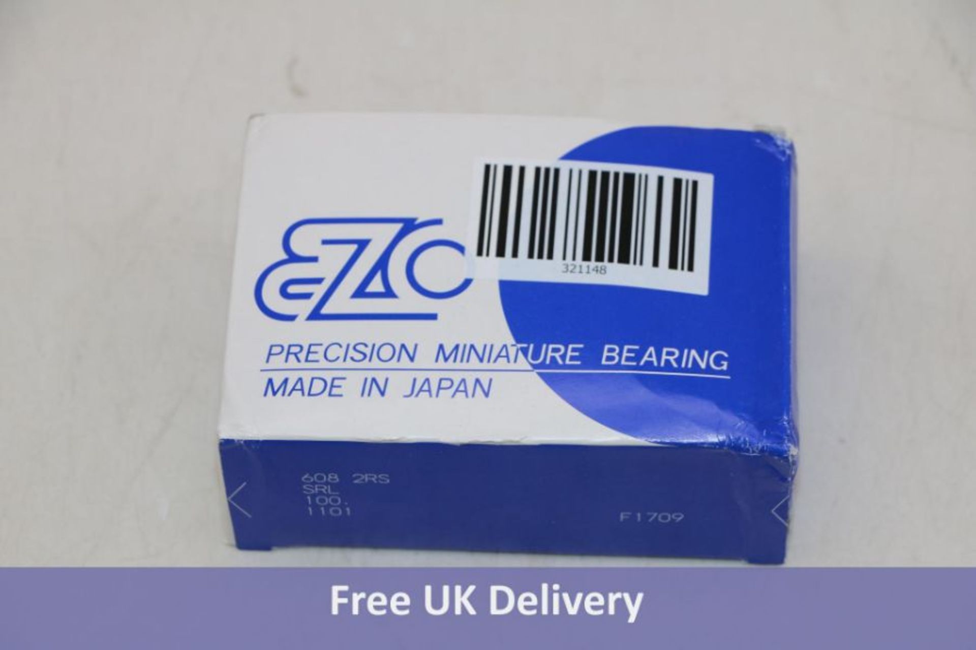 One Box Precision Miniature Bearning 608 2RS, 100 Pcs/ Box