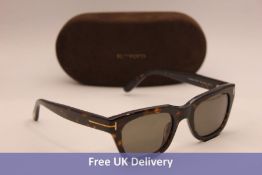 Tom Ford FT0237 Snowdon Sunglasses, Dark Havana Brown