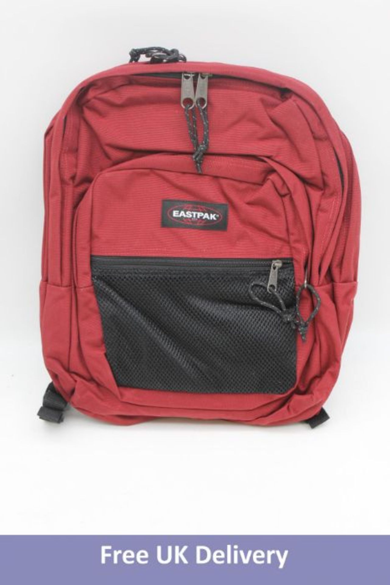 Eastpak Pinnacle Backpack, Burgundy Polyamide, 38L, with Tags